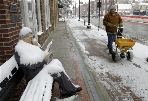 Reading on bench